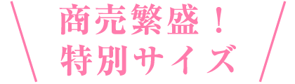 商売繁盛！ 特別サイズ
